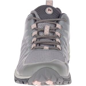 Merrell Siren Edge Q2 Hiking Shoe Frost Gray and Pink Size 10